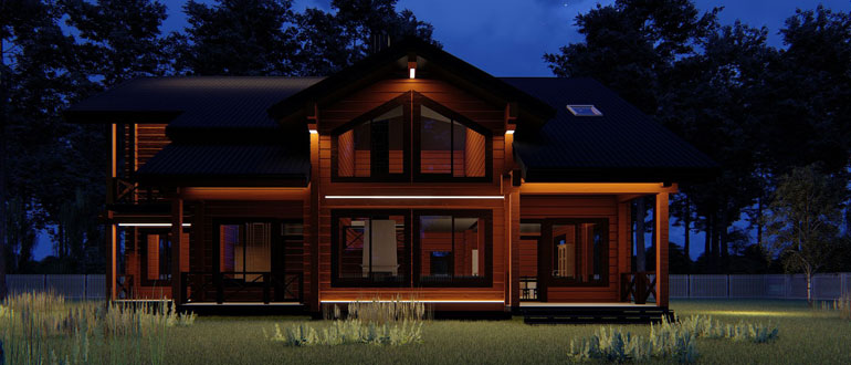 подсветка-фасада-дома