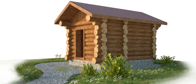 обработка-сруба-бани-снаружи