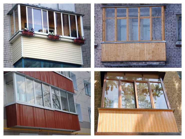 чем обшивать балконы