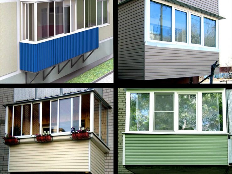 сайдинг балкон